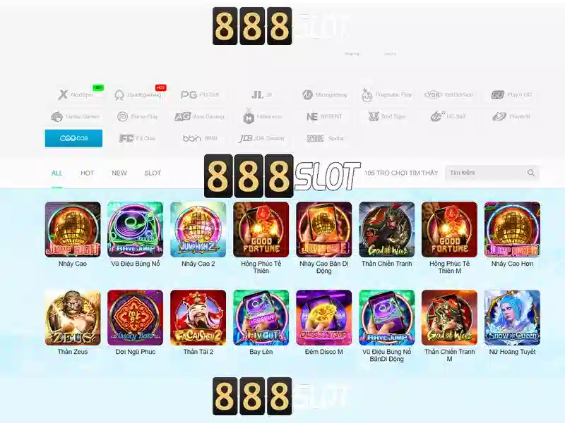 888slot: trải nghiệm slot trực tuyến đáng tin cậy tại Việt Nam